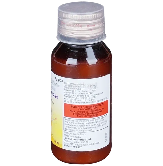 pacimol ds oral suspension 60 ml